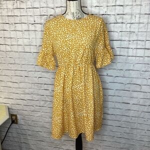 Yellow Polka Dot Dress